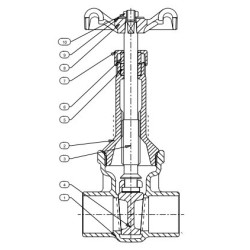 1 1/2" B-108 STOCKHAM GATE    