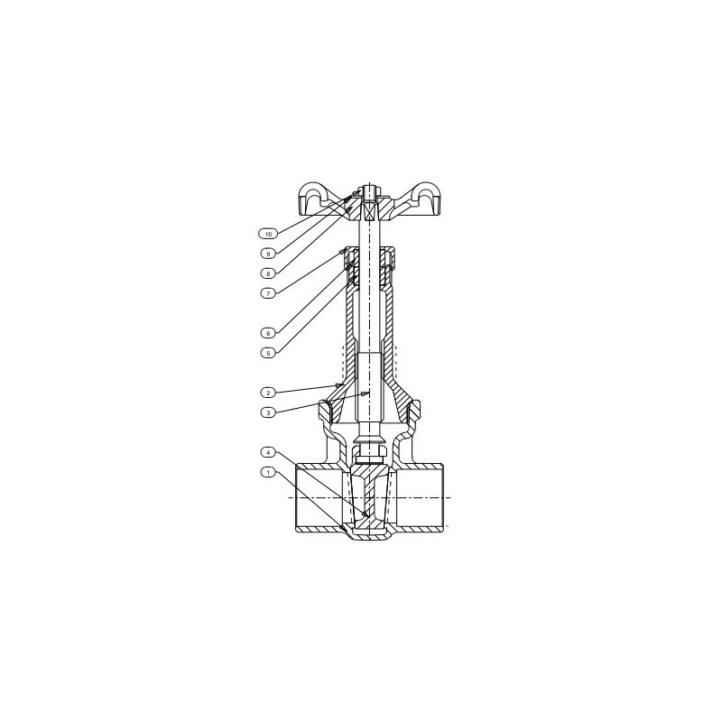 1 1/2" B-108 STOCKHAM GATE    