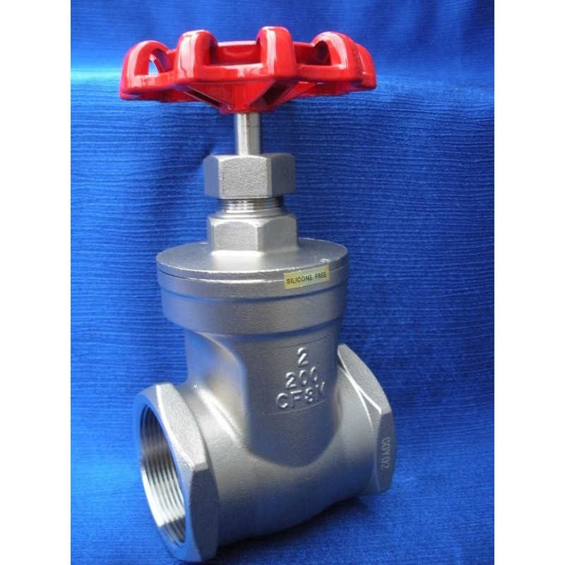 1" 800# JFW THD 316 GATE VALVE