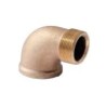 3" BRASS ST 90 IMP            