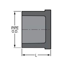 3" PVC 40 SOC PLUG            