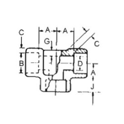 2" 316L 3M SOC TEE            