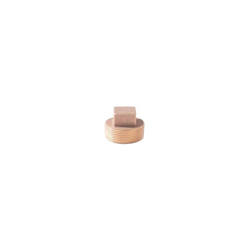 1 1/4" STD BRASS PLUG         