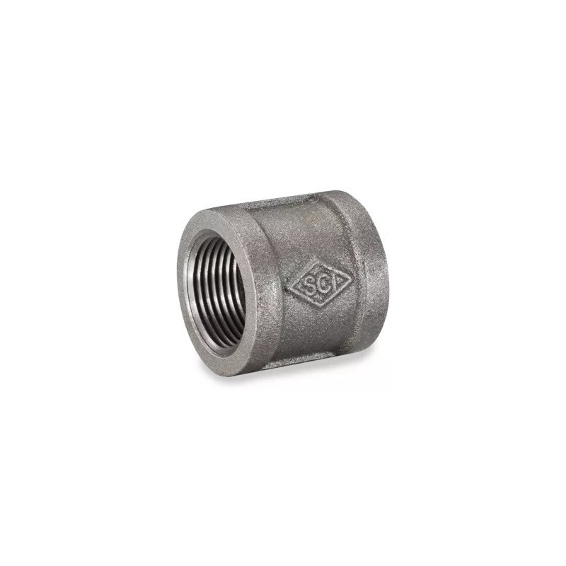 1" BLK R & LH CPLG            