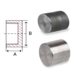 3/4" FS 3000# THRD CAP IMPORT 