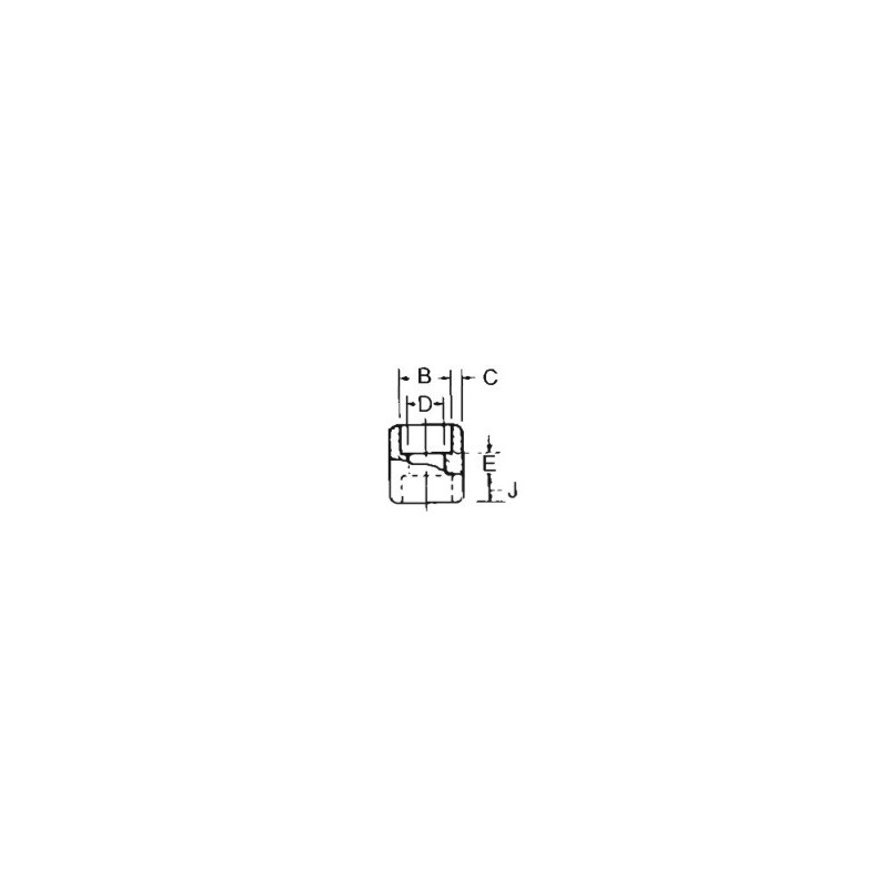 1" 150 304 SS S/W CPLG        