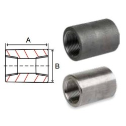 1/2" FS 3000# THRD CPLG IMPORT