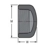 1" PVC 40 THRD CAP            