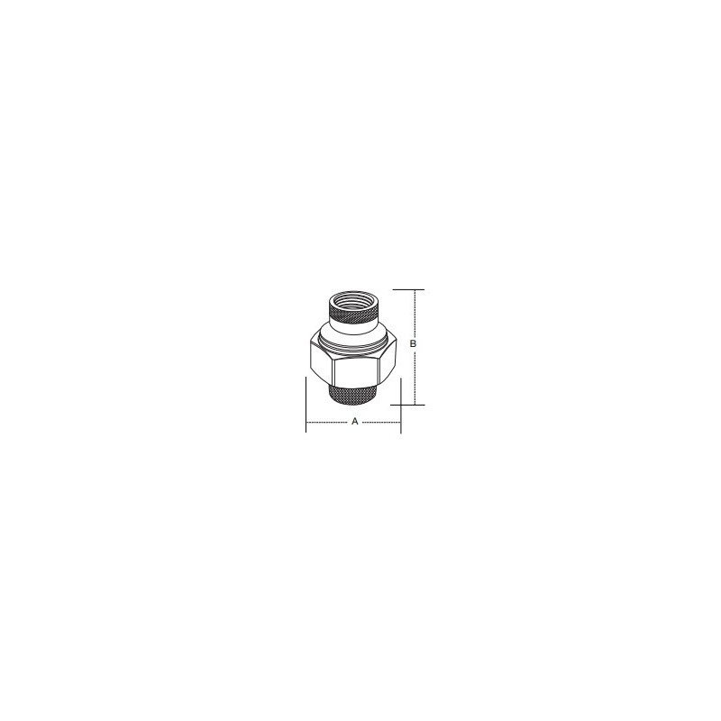 3/4" #3006 WATTS DIEL UNION   