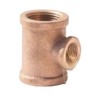 3/4 X 1/2 BRASS RDCR TEE IMP  