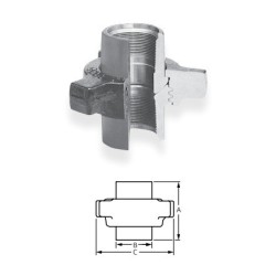 1" 3M THRD LUG HAMMER UNION   