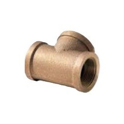 1 1/4" STD BRASS TEE          