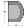 1/2" PVC 80 SOC CAP           