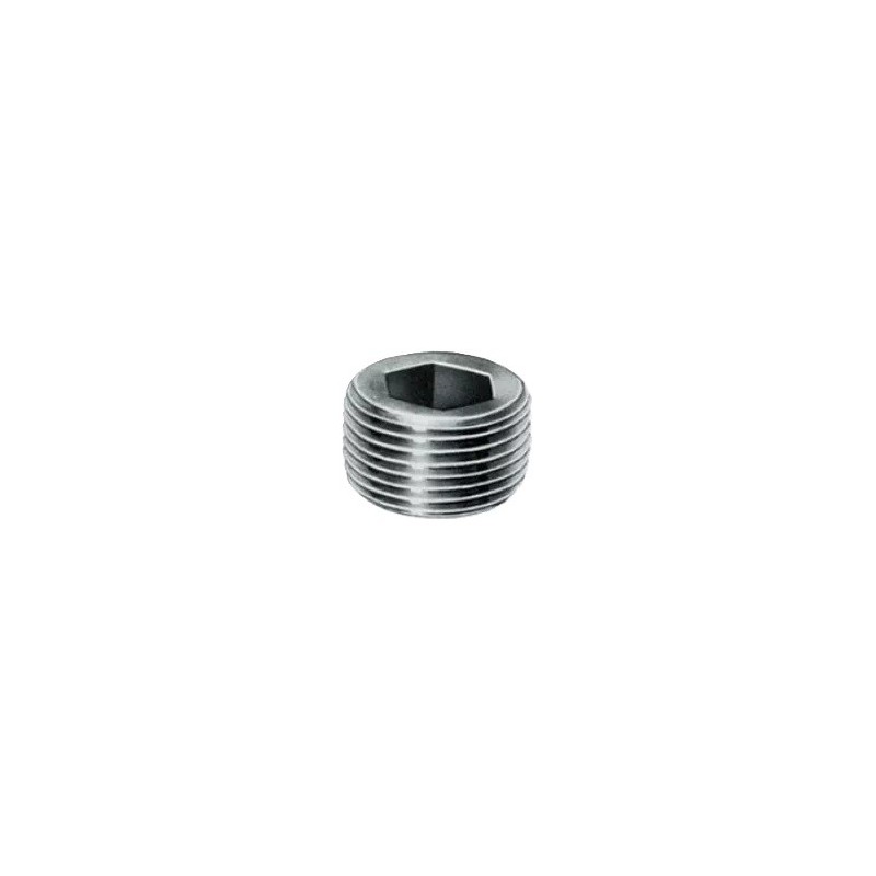 3/4" 150# 304 SS HEX CS PLUG  