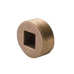 1 1/2" STD BRASS CS PLUG      