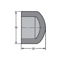 2 1/2" CPVC SOC CAP           