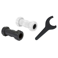 1 1/4" PVC COMPRESSION CPLG   