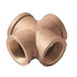 1/8" STD BRASS CROSS          