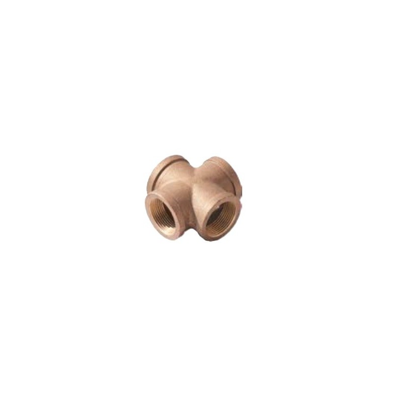 1/8" STD BRASS CROSS          