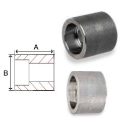 2" FS 3M SOC HALF CPLG IMP    