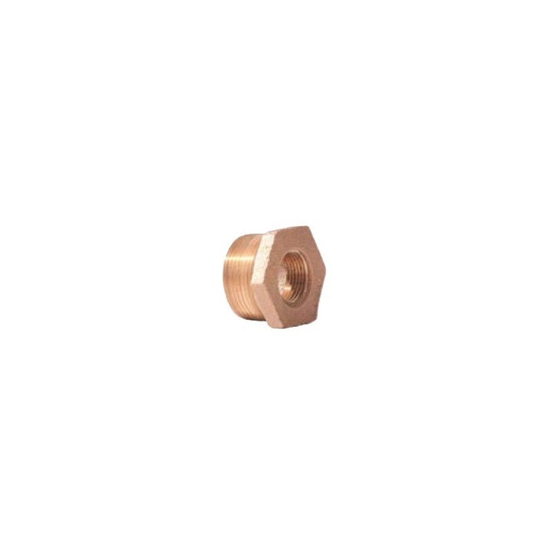 1 X 3/8 BRASS HEX BUSH IMP    