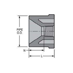 2 X 1 1/2 CPVC SXT BUSH       
