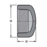 1 1/4" CPVC THRD CAP          
