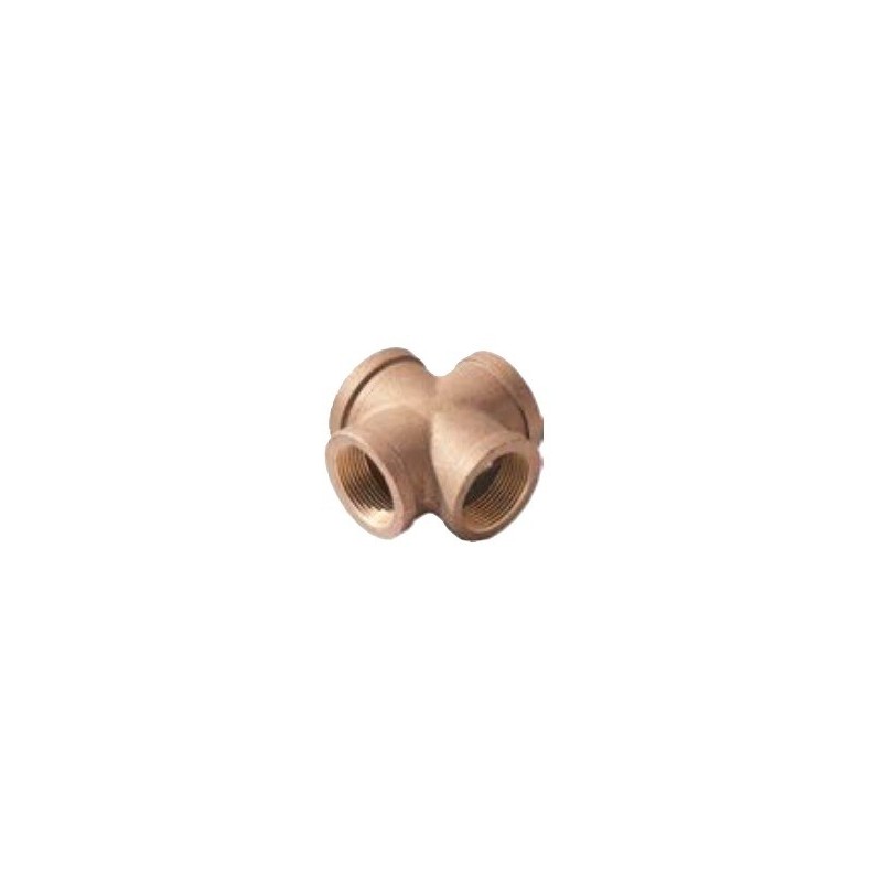 1/2" STD BRASS CROSS          