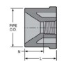 2 X 3/4 CPVC SXT BUSH         