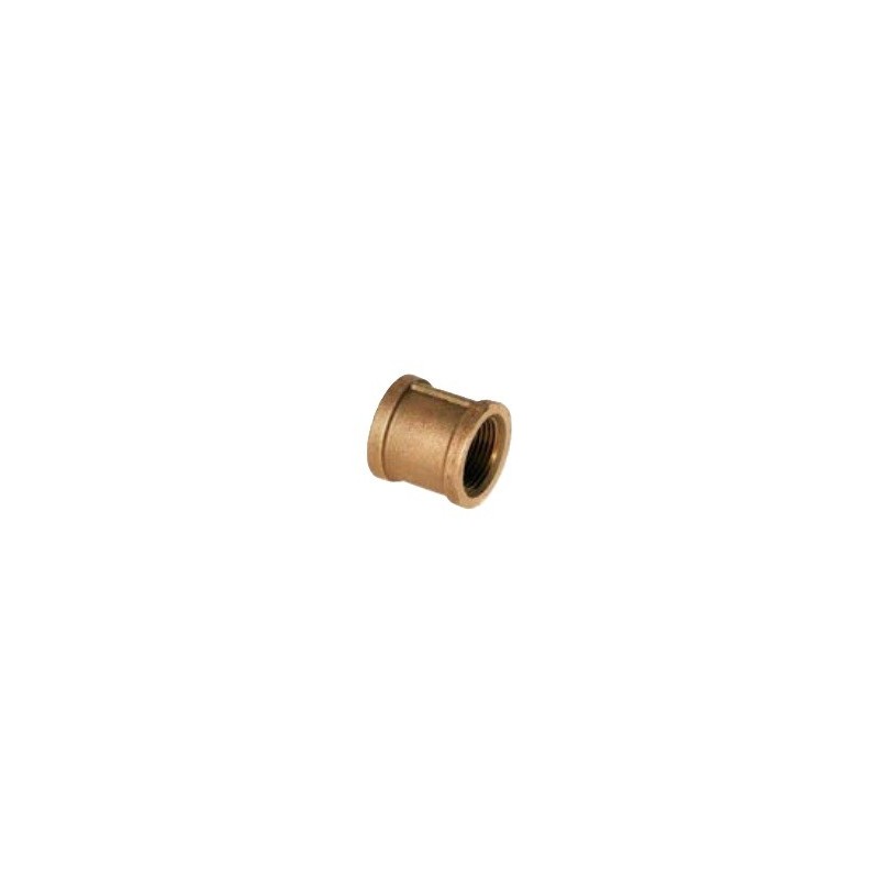 1/2" BRASS CPLG IMP           