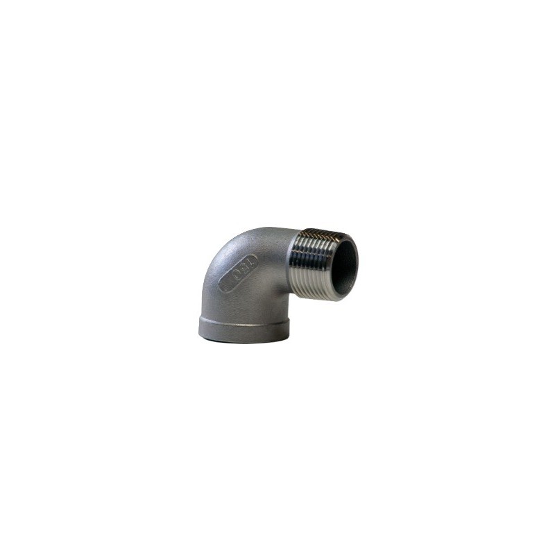 3/8" 150# 304 SS THRD ST 90   