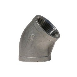 2 1/2" 150# 304 SS THRD 45    