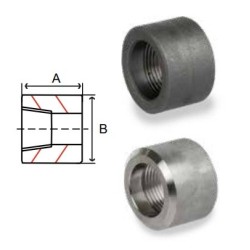 1/2" FS 3000# THRD 1/2 CPLG IM