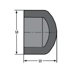1 1/4" PVC 40 SOC CAP         
