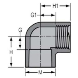 3" PVC 80 SXT 90              