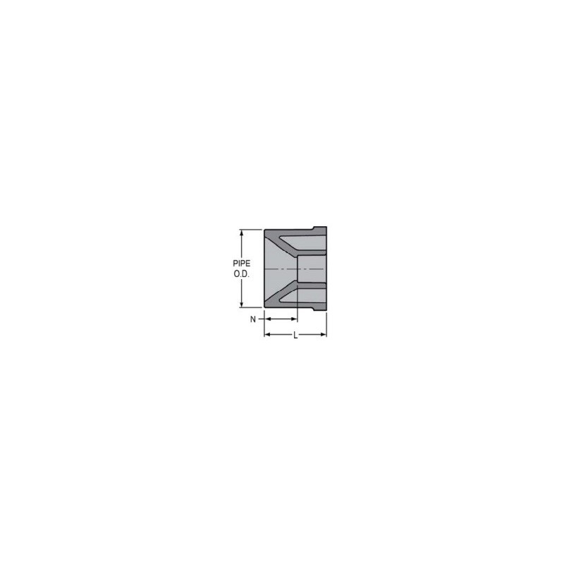 3/4 X 1/2 CPVC SOC BUSH       