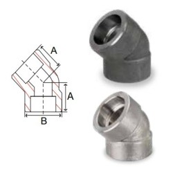 1/2" FS 3000# THRD 45 IMPORT  