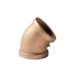 3" BRASS 45 IMP               