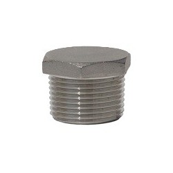 3/8" 150# 304 HP HEX HD PLUG  