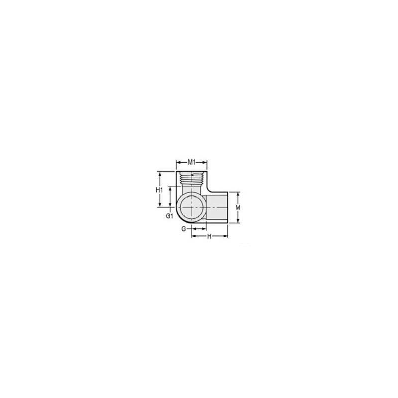 1 INS X 3/4 THD SIDE OUTLET 90