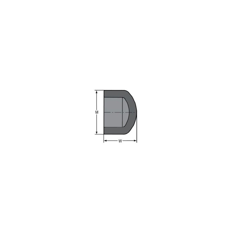 5" PVC 40 SOC CAP             