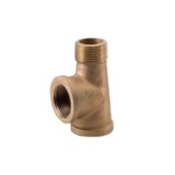 3/4" STD BRASS ST TEE         