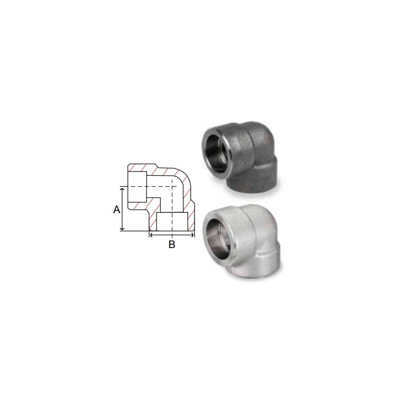 1 1/2" FS 3000# SOC 90 IMP    