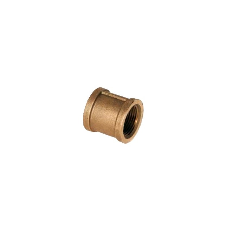 3/8" STD BRASS CPLG           