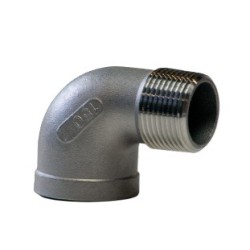 2 1/2" 150# 304 SS THRD ST 90 