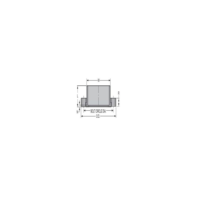 3/4" CPVC 80 SOC VANSTONE FLG 