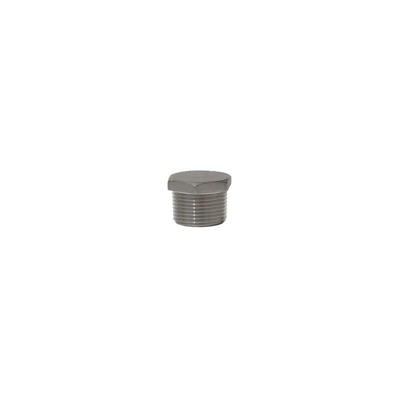 1/4" 150# 304 HP HEX HD PLUG  