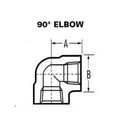 4" S10 316L LR WELD 90 A403   
