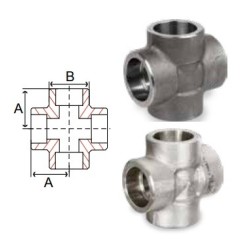 1/4" FS 3M THRD CROSS IMP     