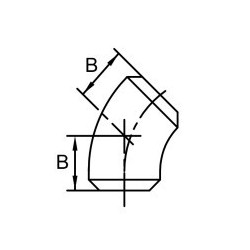 8 XH LR WELD 45               